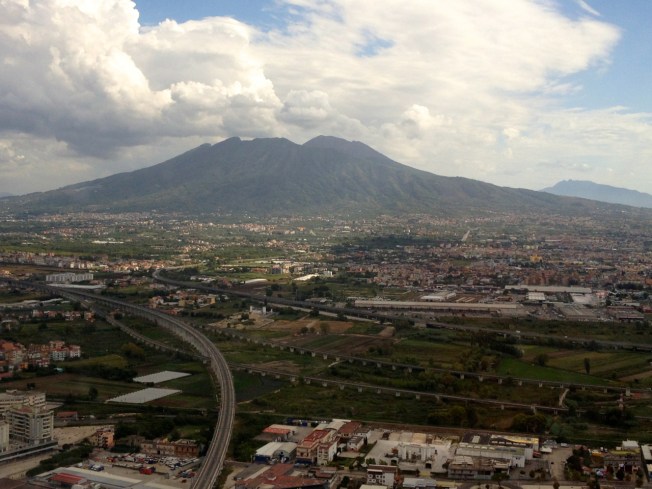 Vesuvius from the air