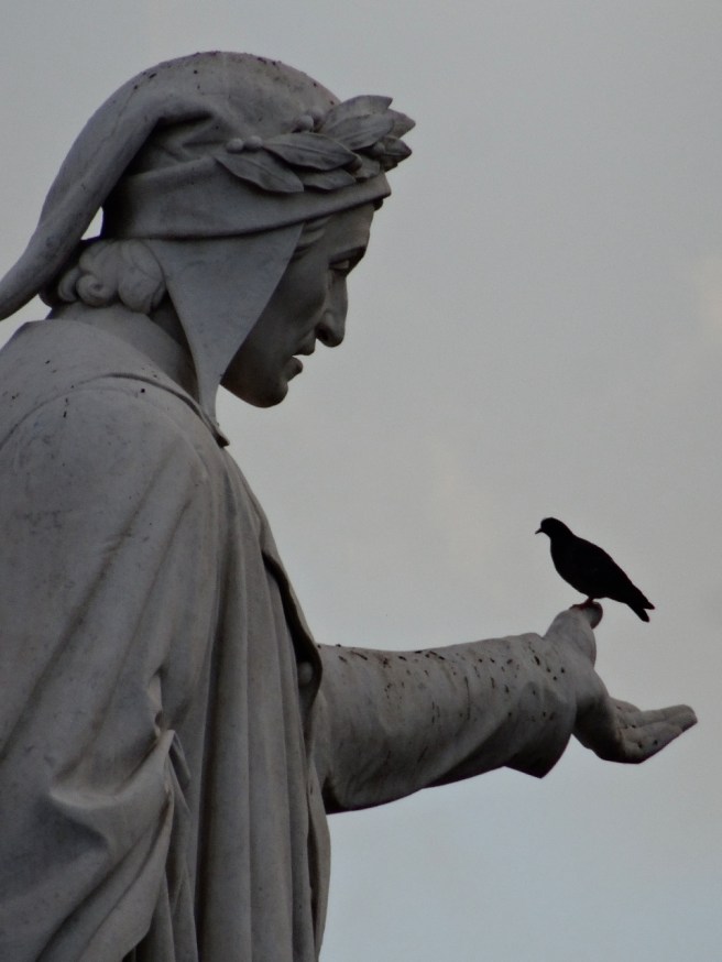 Dante - in Piazza Dante in Naples, Italy