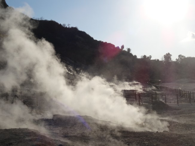 Solfatara in Pozzuoli where Januarius, young bishop of Benevento, was beheaded
