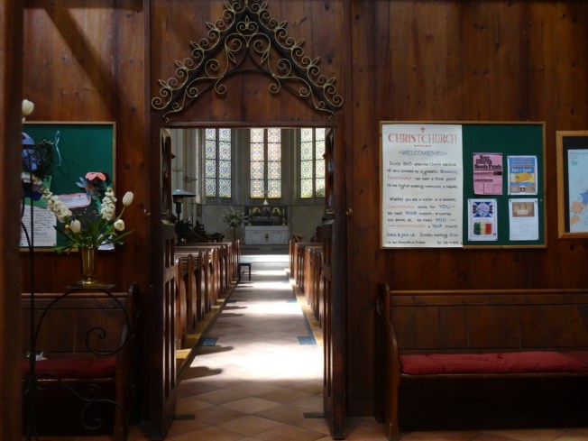 The English church in Naples, Italy