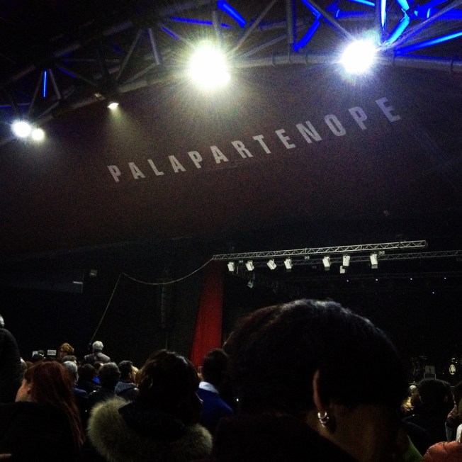 The Palapartenope Theatre hosted a stage version of 'Passione' in December 2015