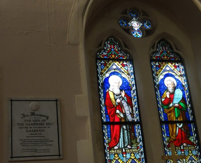 Christ Church Naples, survivor of two world wars, and built on land given to the English by Garibaldi in 1860