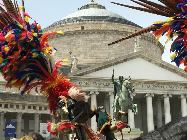 Detail of decoration on a carriage from Sicily