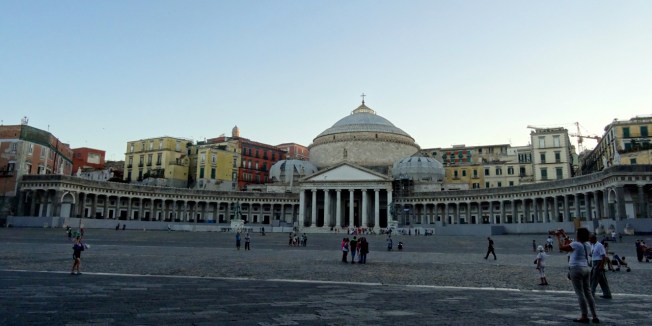 Piazza del Plebiscito - Naples, Italy