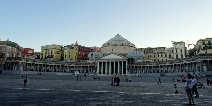 Piazza del Plebiscito - Naples, Italy