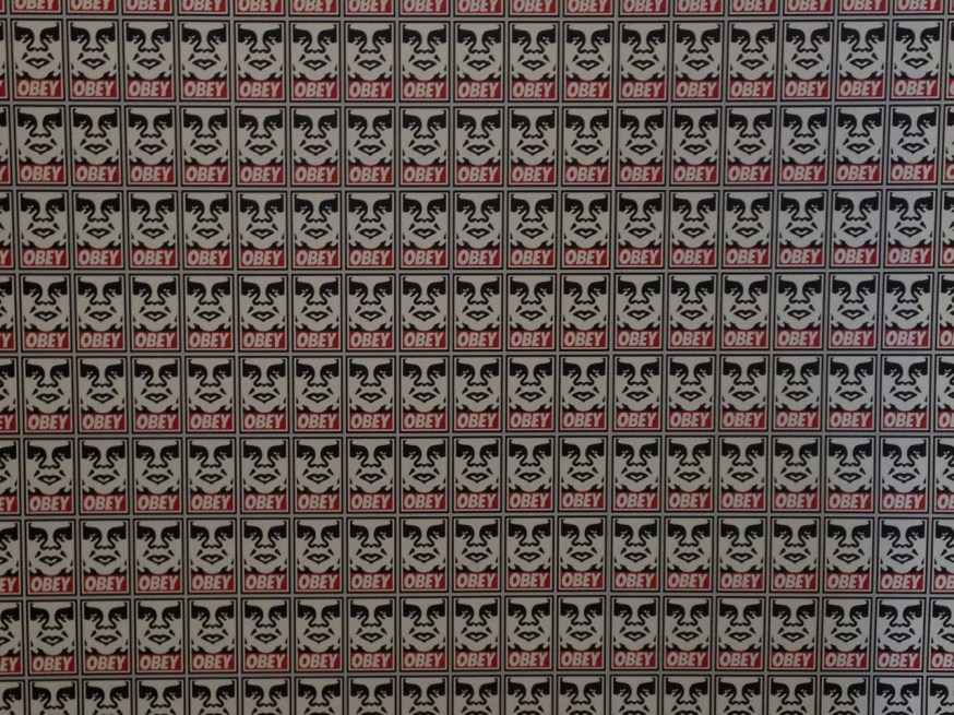 Shepard Fairey exhibition in Naples, Italy