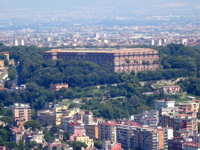 Capodimonte Museum (photographed in August 2015 - the trees along the front have since been cut back)