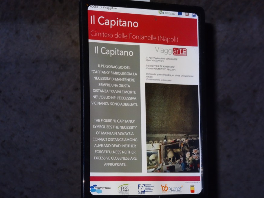 The Cimitero delle Fontanelle in Naples, Italy