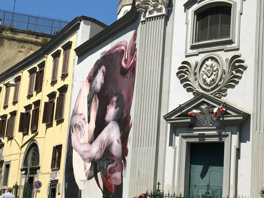 The Basilica of Santa Maria della Sanità in Naples, Italy