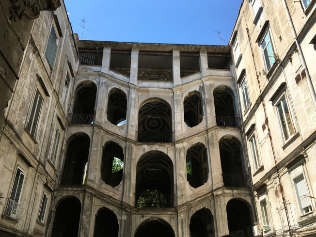 The 'twin' of the Palazzo dello Spagnolo in Sanità, in Naples, Italy