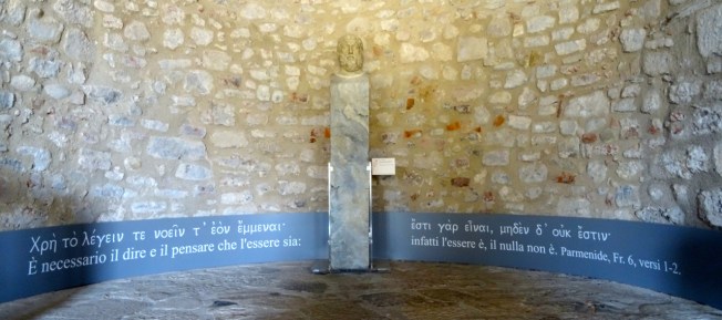 Parmenides was born at Velia (then known as Elea) as was his pupil Zeno who, like his teacher, went on to be counted amongst the greatest philosophers of ancient Greece.