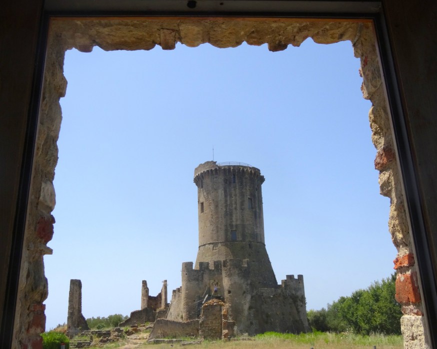The archaeological site of Velia in Cilento, Italy