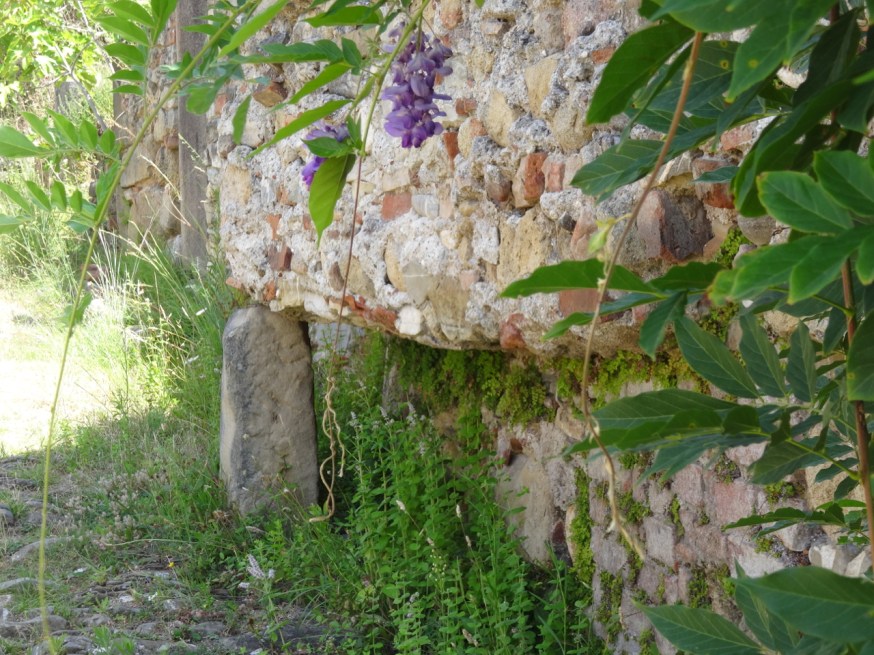 Detail from the archaeological site at Velia in Cilento, in the south of Italy