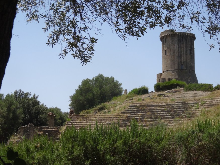 The archaeological site of Velia in Cilento, Italy