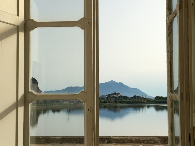 To the front of the Casina Vanvitelliana are views to the sea and the island of Ischia