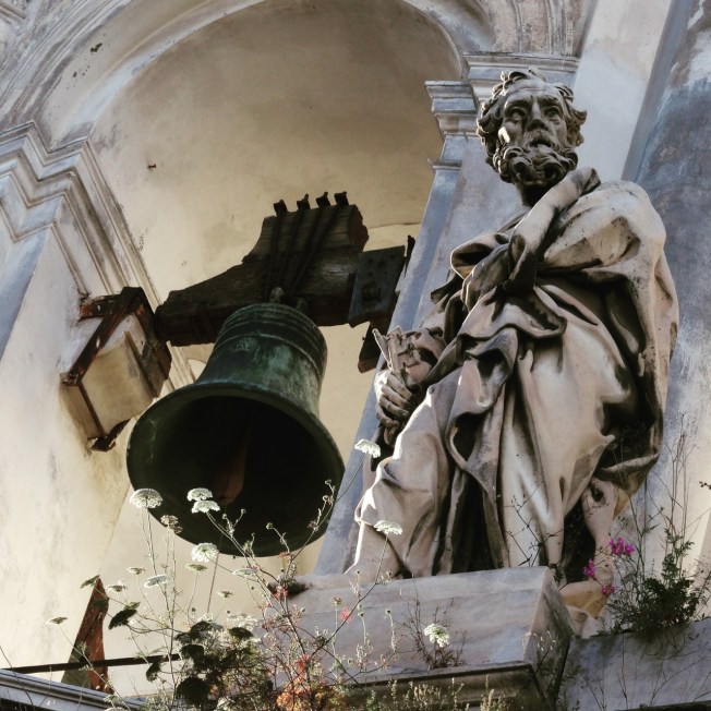 In the centro storico of Naples, Italy