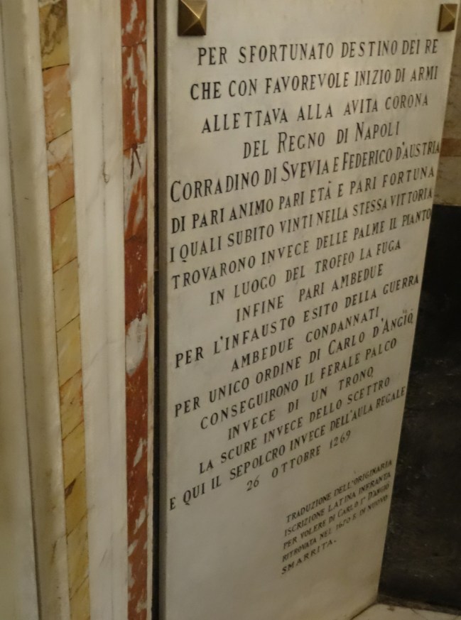 Charles I of Anjou's version of the events that led to the death of Conradin.