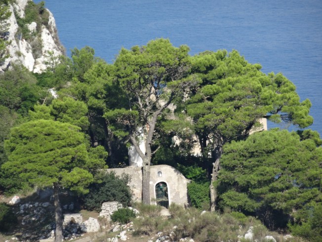 The Eremo di Santa Maria a Cetrella on the slopes of Monte Solaro on the island of Capri