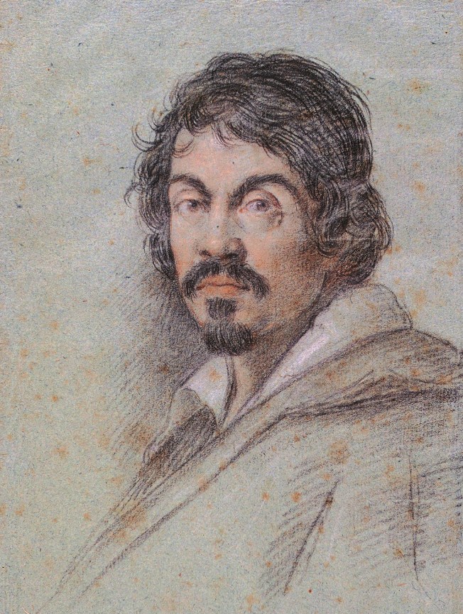 Portrait of Michelangelo Merisi da Caravaggio by Ottavio Leoni (1578 -1630)