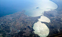 Gulf of Taranto - (Image published on ENEA paper on EU project launch of lagoon remediation in Southern Italy)