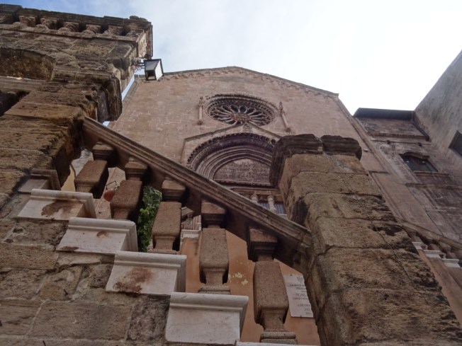 La Chiesa di San Domenico Maggiore built in the early 14th century in Taranto, in Puglia, Italy