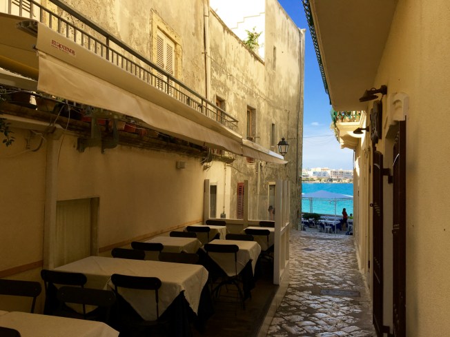 View to the sea - Otranto, in Puglia, Italy