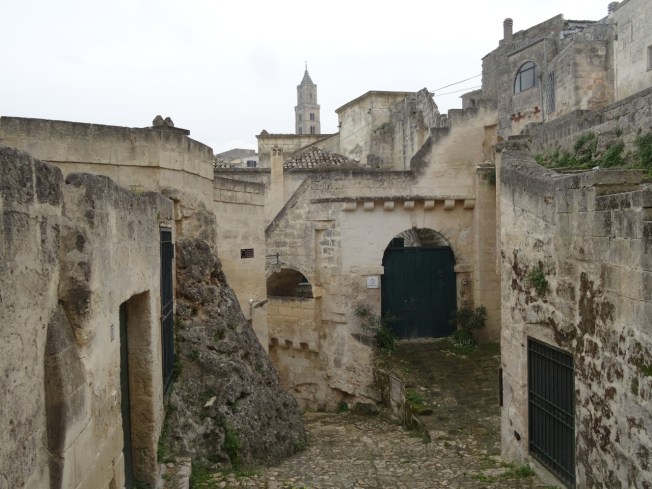 Matera in Basilicata in Italy