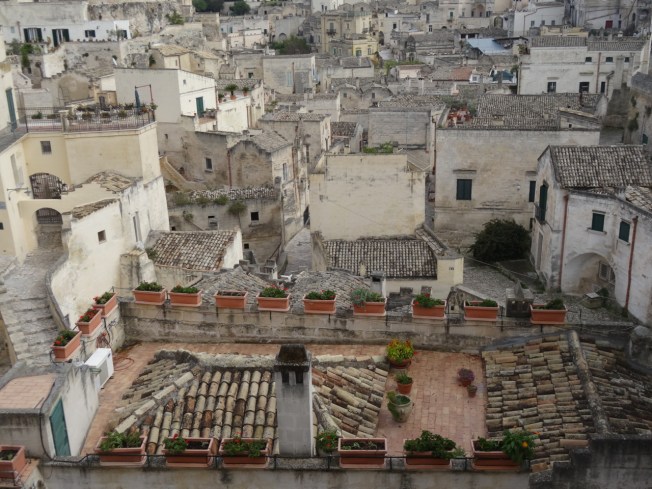 Matera in Basilicata in Italy
