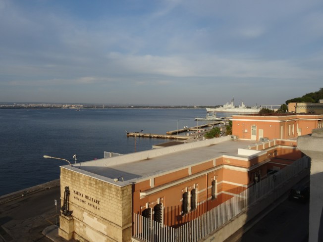 The mare piccolo in Taranto, in Puglia, Italy