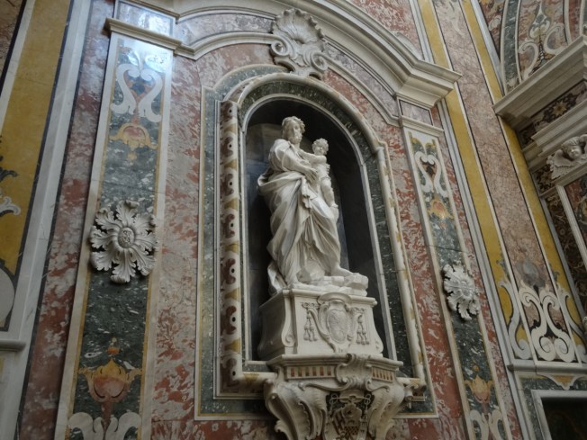 'Il capellone di San Cataldo' in the cathedral in Taranto, in Puglia, Italy