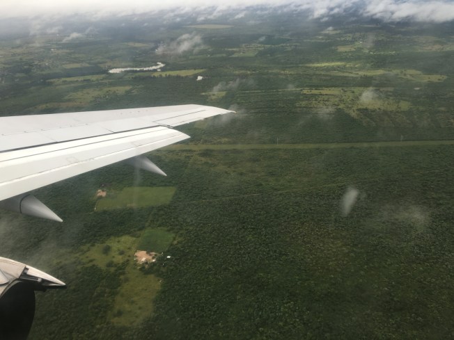 Our approach into Bulawayo in Matabeleland, Zimbabwe