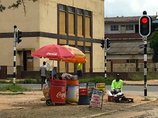Vendor in Bulawayo, Zimbabwe