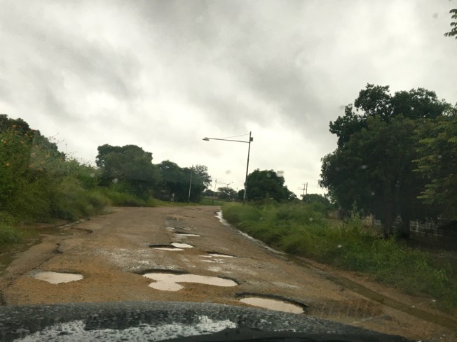 Road in Bulawayo, Zimbabwe