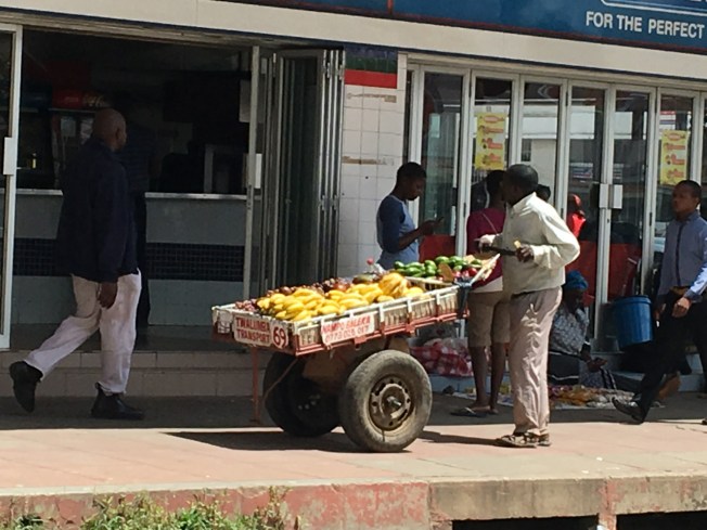 Vendor in Bulawayo, Zimbabwe