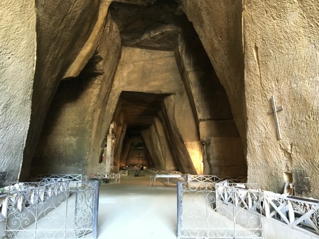 The Cimitero delle Fontanelle in Rione Sanità  in Naples, Italy