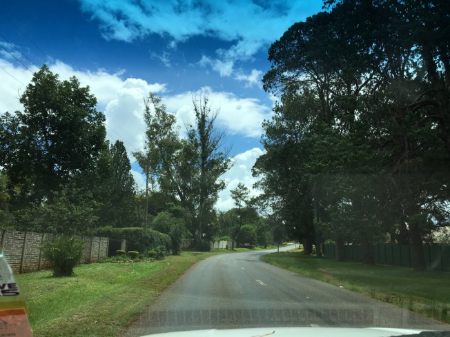 The suburbs of Harare, Zimbabwe