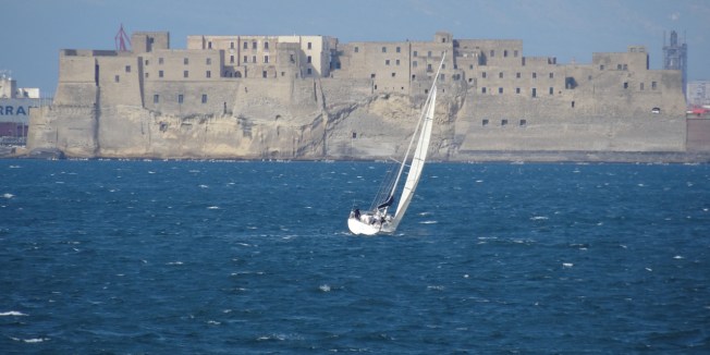 Castel dell'Ovo in Naples, Italy