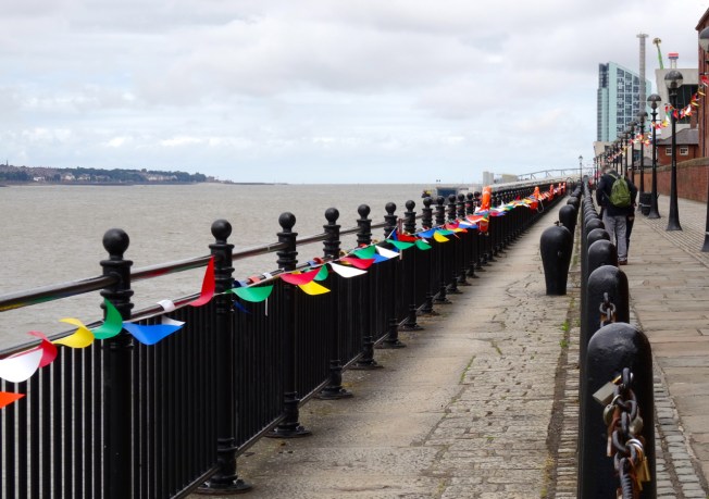 The Mersey in Liverpool, England
