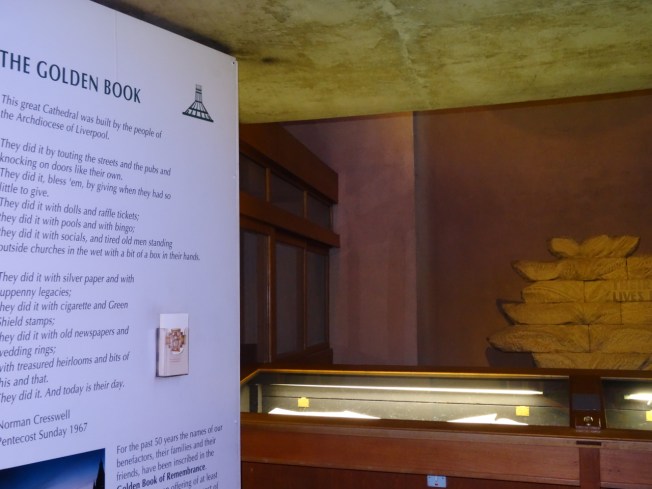 In the Metropolitan Cathedral of Christ the King in Liverpool, England