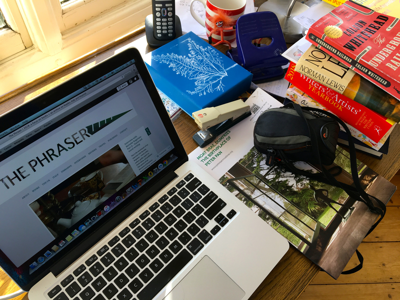 My desk - it's been busy