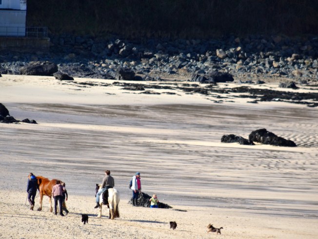 Porthmeor Beach, St Ives - in the sunshine