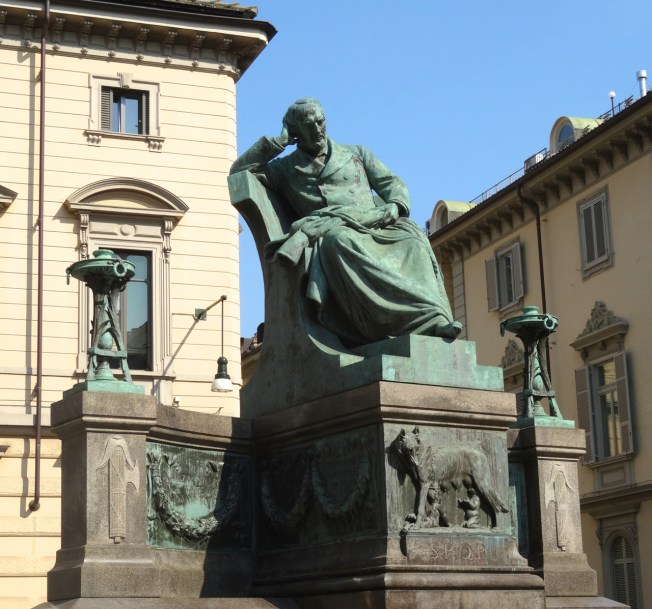 Italian nationalist Giuseppe Mazzini (1805-1872) - he wanted Rome to be the capital. Initially it was Turin.