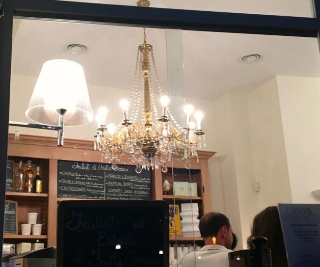 A small gelateria in Turin, Italy