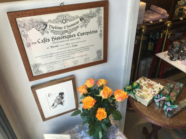 Al Bicerin in Turin, Italy (1763)