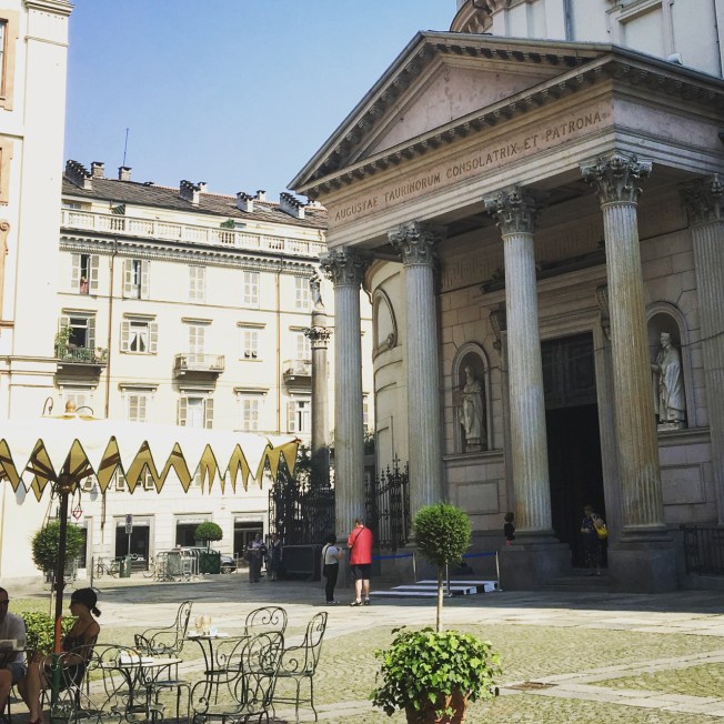 Piazza della Consolata in Turin, Italy