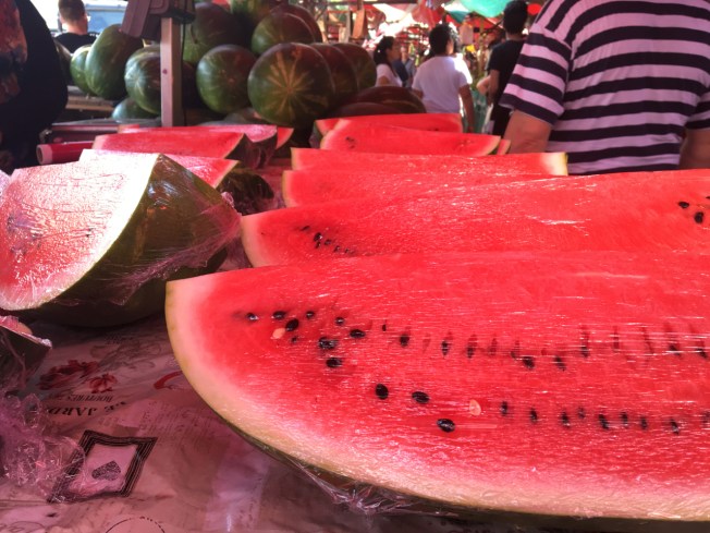 Porto Palazzo market in Turin, Italy