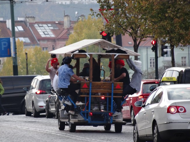 Party time in Prague