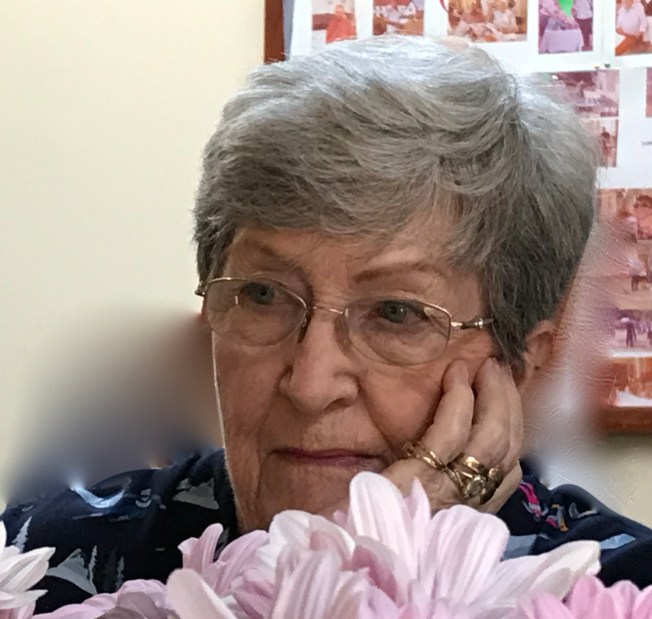 Meryl Harrison on her 80th birthday