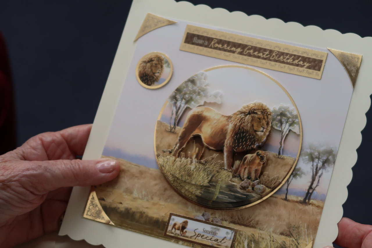 Card designed and made by Zimbabwean friend