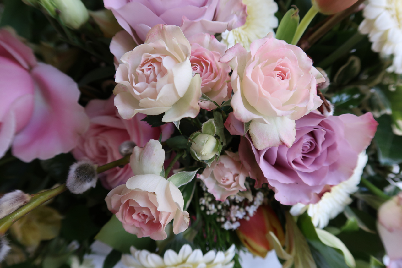 The tea party for Meryl Harrison's 80th birthday